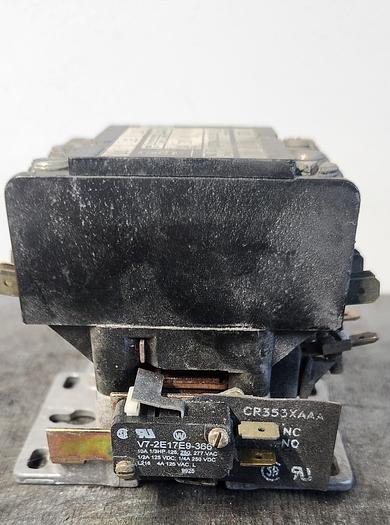 Used GE Contactor CR353AC3BH1BD 40 AMP 600V 3 Pole - GHB-81