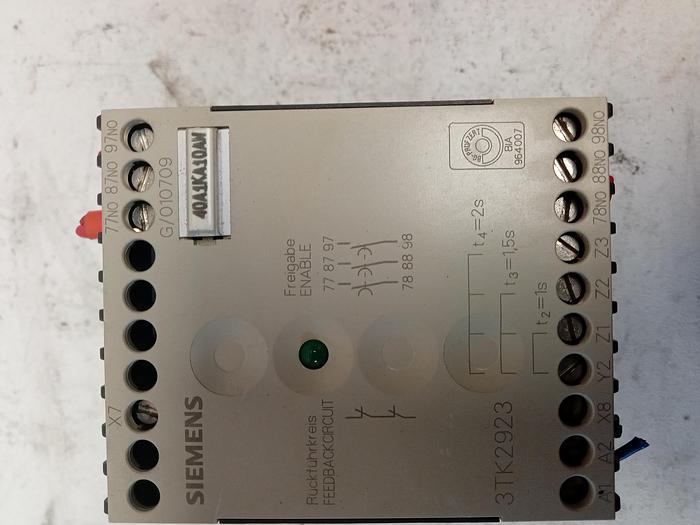 Used Siemens Contactor 3TK2907-0BB4 DC24V Safety Circuits GH115