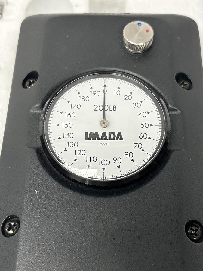 Used Imada ESH-200 Force Gauge, 200 lb x 1 lb TESTED GHC-43