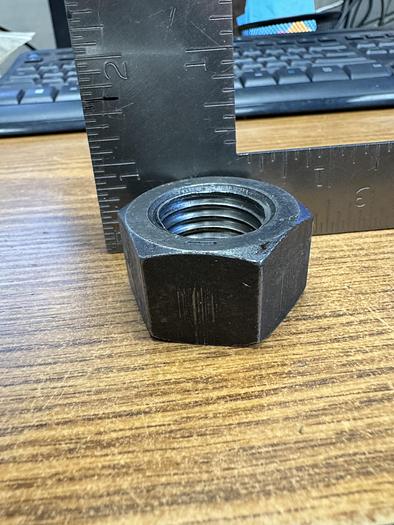 Heavy Hex Steel Nut 1-8 Black GHGC-D18