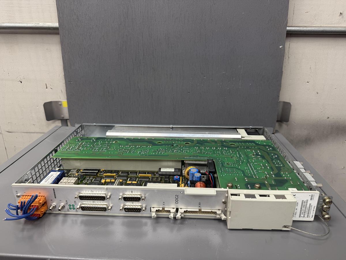 Used Siemens 6SN1123-1AB00-0BA1 SIMODRIVE 611 2-Axis Power Module GHC-15