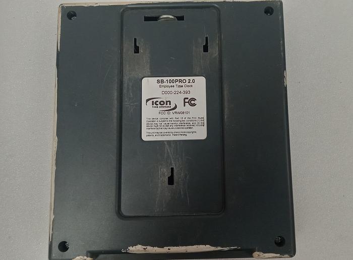 Used Icon Universal Time Clock SB-100 Pro 2.0 GH119-23