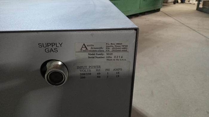 Used ASC-CRYOGENICS M125W, 10138, SER 2677, Vacuum Chamber Vatgate 208/230V, 1P, 15A - GHA-9