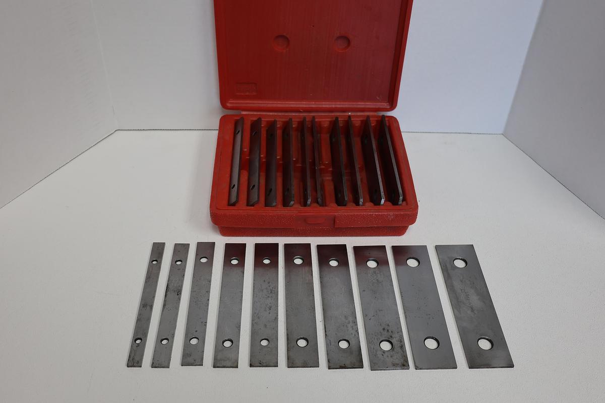 Used PARRALLEL SET 10 Pair 1/8'X 6" Used, Good Condition – Machinist Tooling, Shop Essential #5 GHA-18711