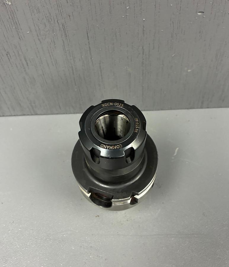 Used COMMAND H4C3A0025 COLLET CHUCK TOOL HOLDER HSK GHC-5