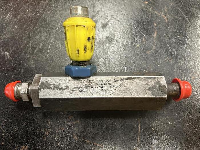 Used Deltrol Fluid Easy Read Fluid Product Valve EPC5-3 - GHA34