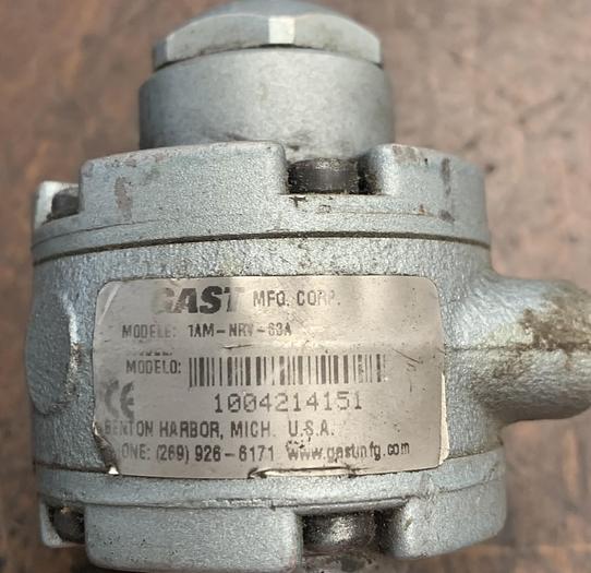 Used Gast 1AM-NRV-63A Lubricated Air Motor GHA-gs13