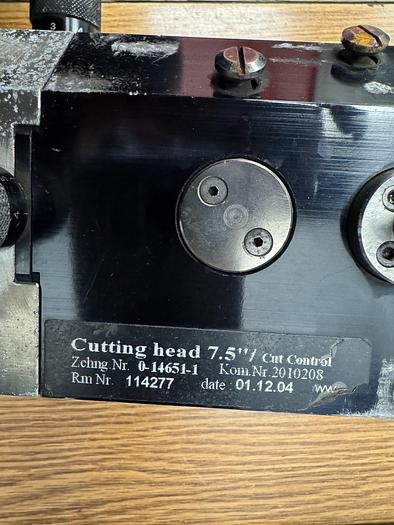 Used BYSTRONIC 7.5" Cutting head CO2 CONTROL 0-14651 GHA-174