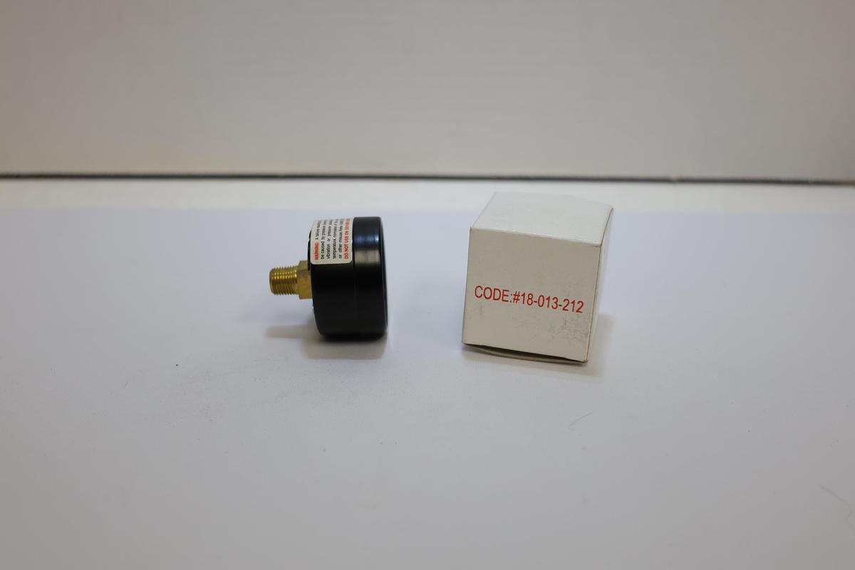 Used Norgren 18-013-212 Pressure Gauge 160 PSI 11 Bar 1.1 MPa NOS