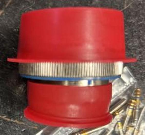 Used MS3476L22-21S Circular MIL Spec Connector w/sockets- GHA-156-C0