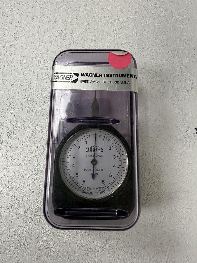 Used Correx Haag-Streit Bern Tension Gauge – 6 Grams, Swiss Made GHC-28