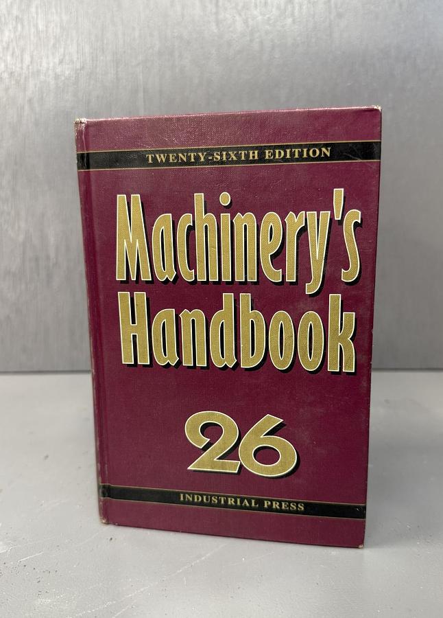 Used Machinery's Handbook Twenty-Sixth Edition GHA-SS6