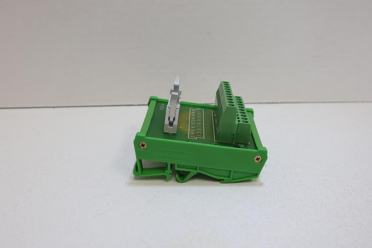 Used LC20-R 20-Pin IDC Male Header Terminal Block Breakout Board PLC CNC