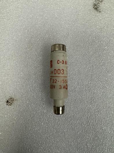 Used Fuji Ceramic Fuse Holder 41-8746 300V Fuji Electric BLA003 Fuse 600V GHA-158-C3
