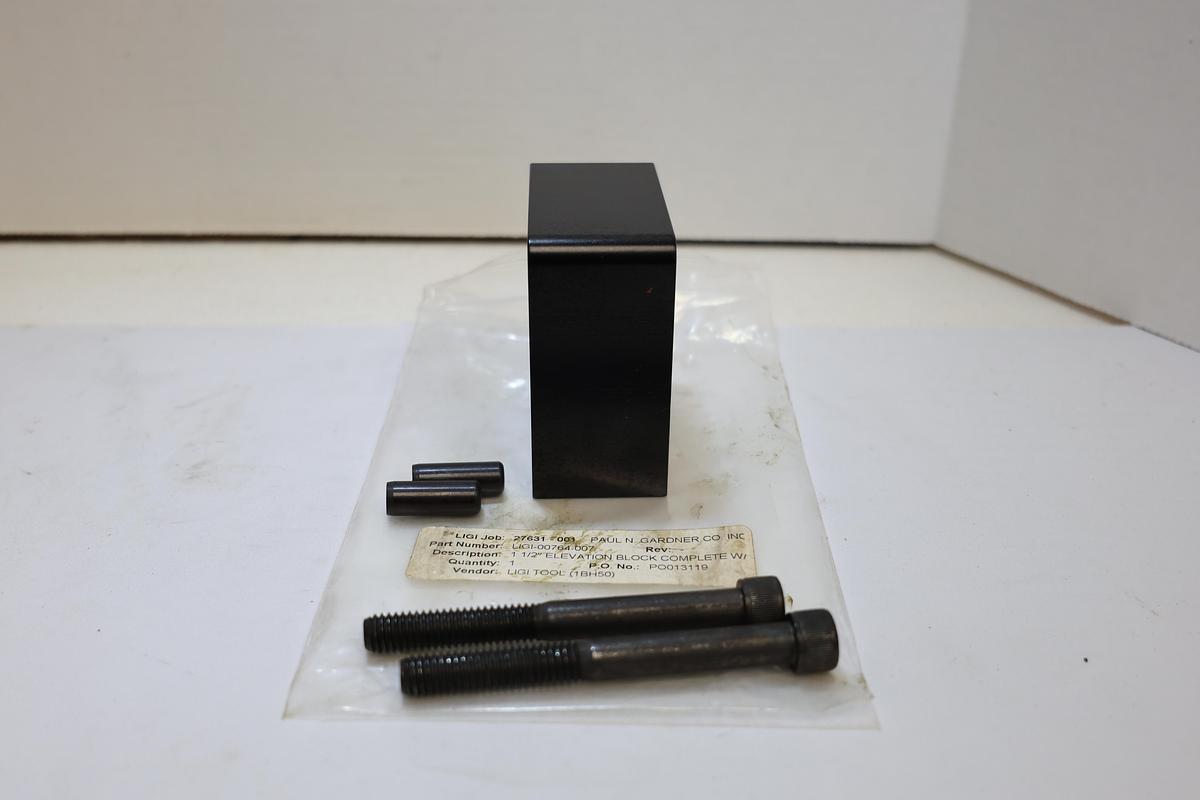 LIGI-00764-007 1-1/2" Elevation Block Assembly w/ Hardware - New