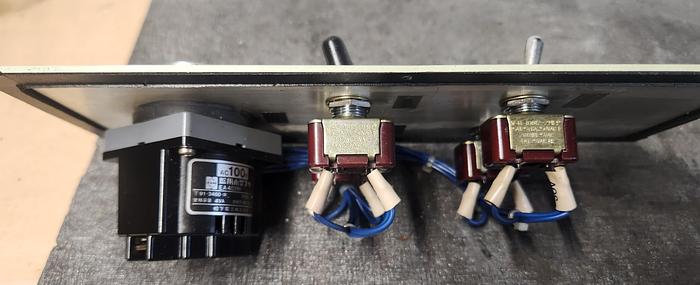 Used OKUMA E5404-019-862 Operation End Mode Toggle Machine Control Panel - GHB-74