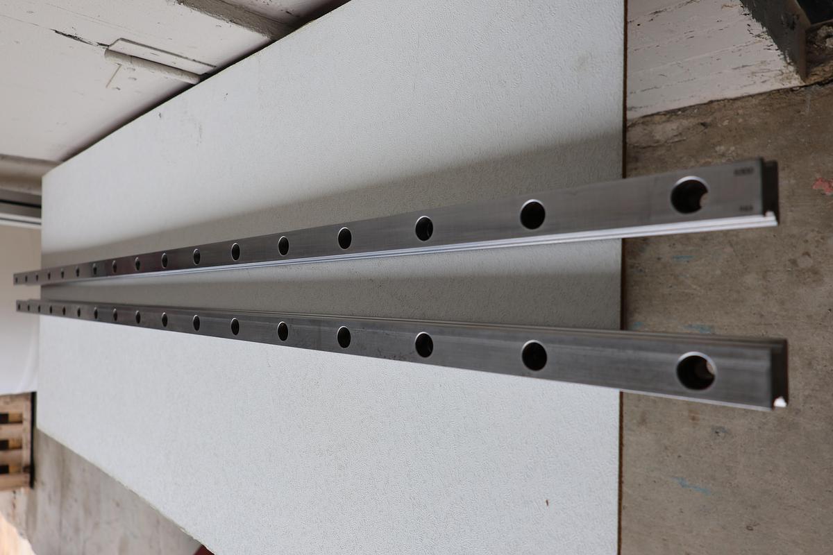 Used Bosch Rexroth Linear Guide Rail 51.5" x 1" Precision CNC Machine Rail Used