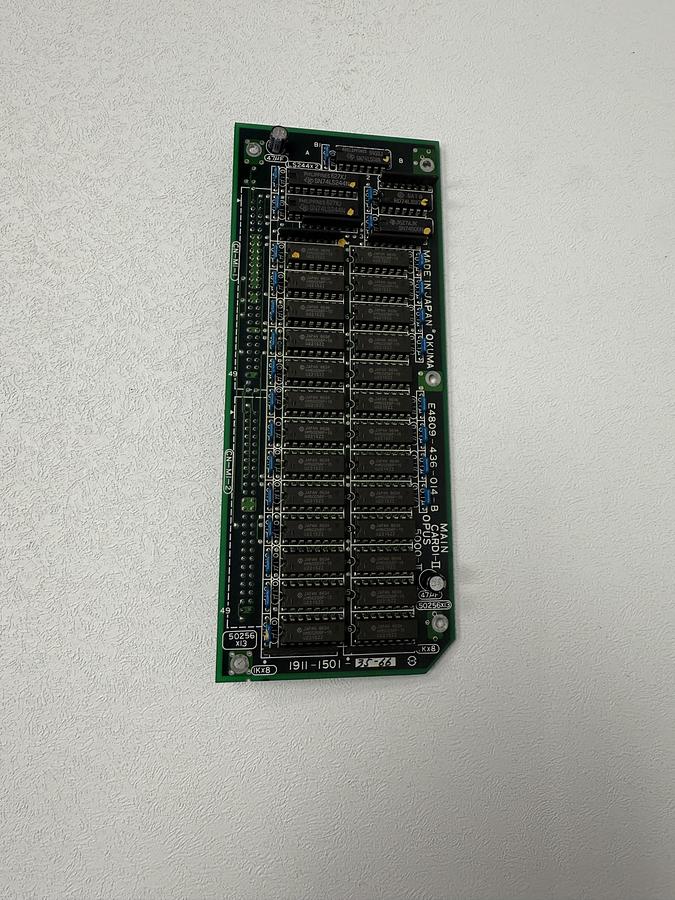 Used Okuma E4809-436-014-B Main Card ll Opus 5000 GHA-31