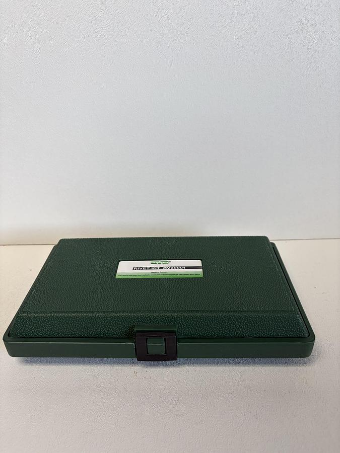 Used Marson 39001 Rivet Kit HP-2 Professional Riveter Kit with Rivet Assortments
