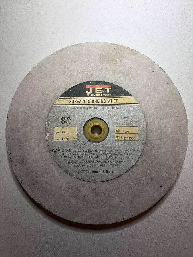 Jet Equipment & Tools Grinding Wheel 8" AA60 GHC-43