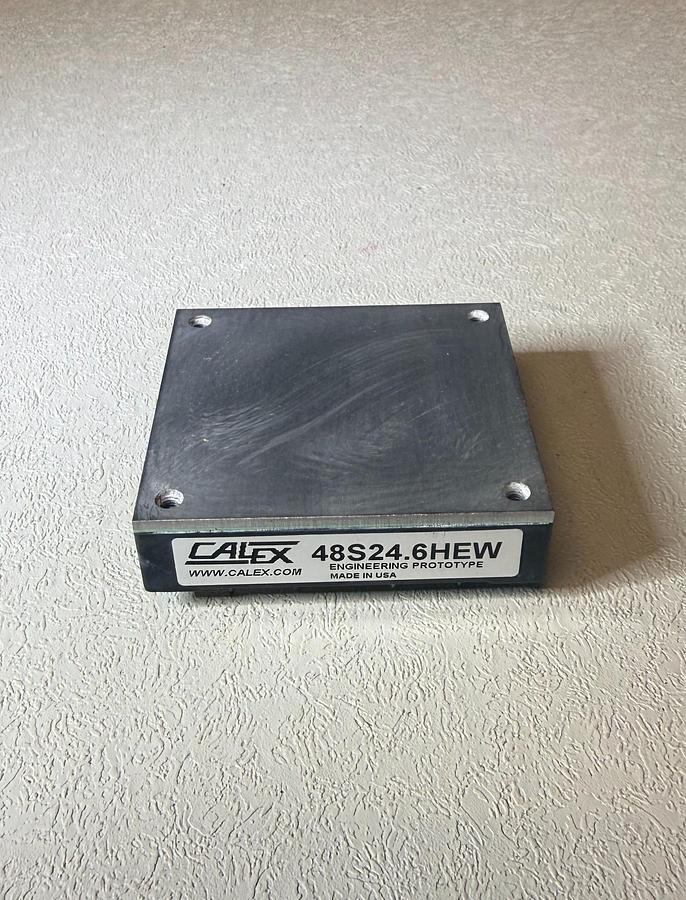 Used CALEX 48S24.6HEW Power Supply | 48V DC | Industrial PSU | Tested GHA-37