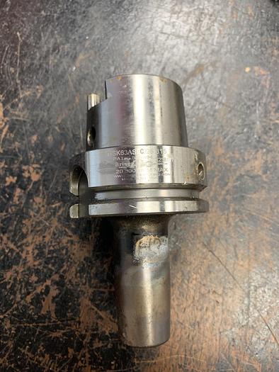 Used Briney HSK63ASFC-025-315 Shrink Fit Tool Holder GHA-gs34
