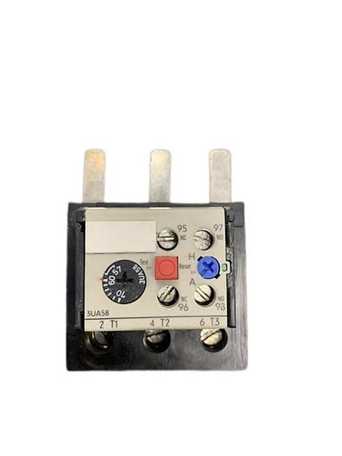 Used Siemens 3UA58 13-2V Overload Relay 57-70A Motor Protection Relay 