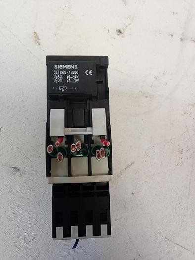 Used SIEMENS 3RT1026-3A Contactor 24V Coil 3RH1921-2FA22 GH118