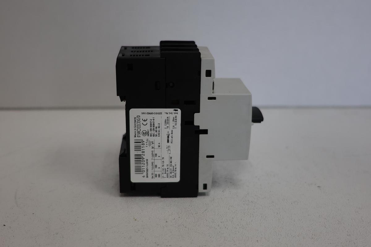 Used Siemens 3RV1021-1JA10 Motor Protection Circuit Breaker – 3RV10 Series, GHA-160