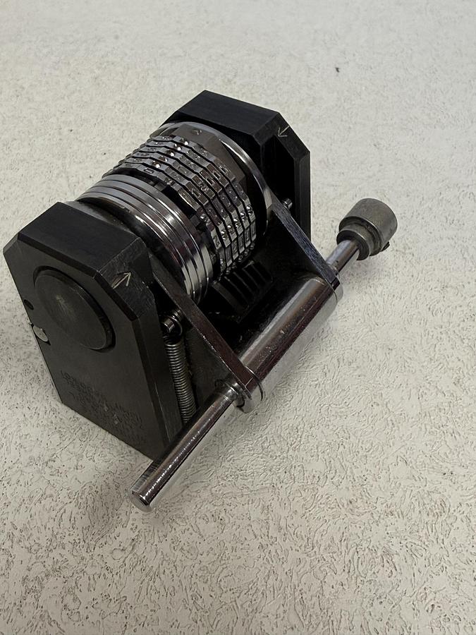 Used Pryor Series 2000 6 Digit (1/2" total width) Auto Numbering Head - GHA-117
