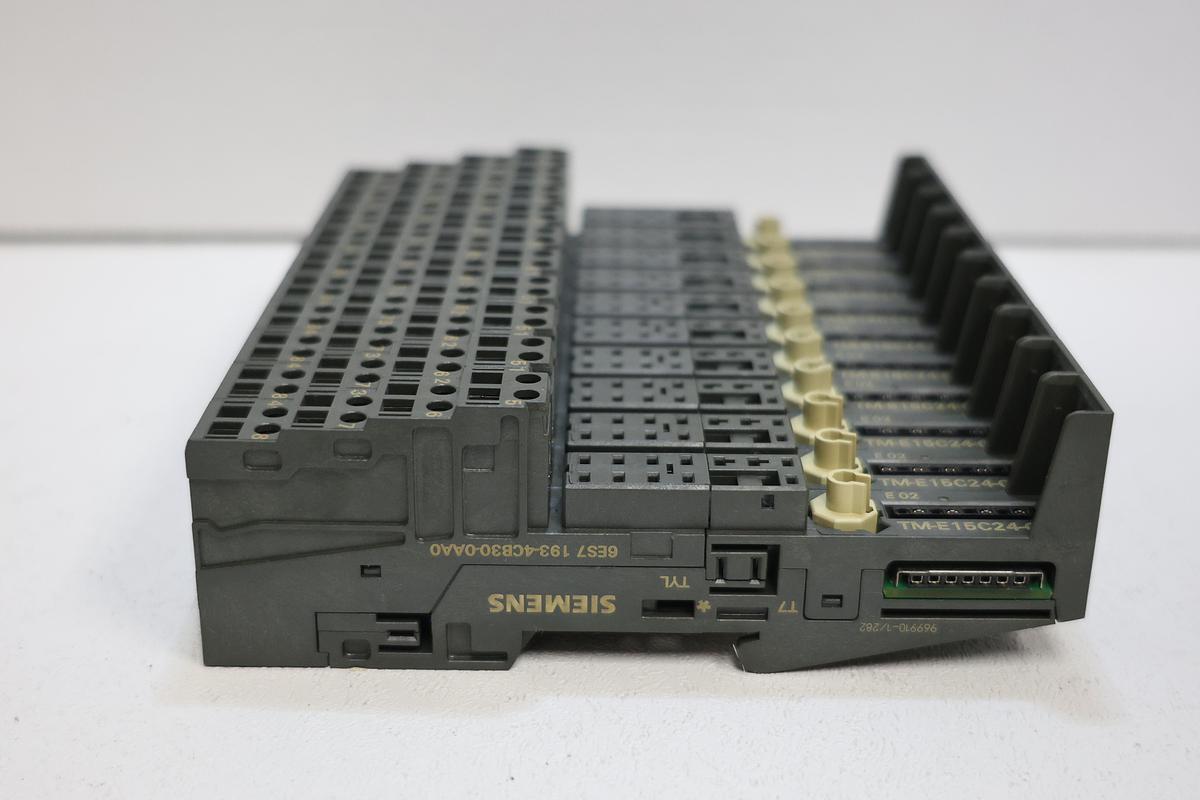 Used Siemens SIMATIC DP ET200S Terminal Modules Lot of 10 6ES7 193-4CB30-0AA0 TM-E15C24-01