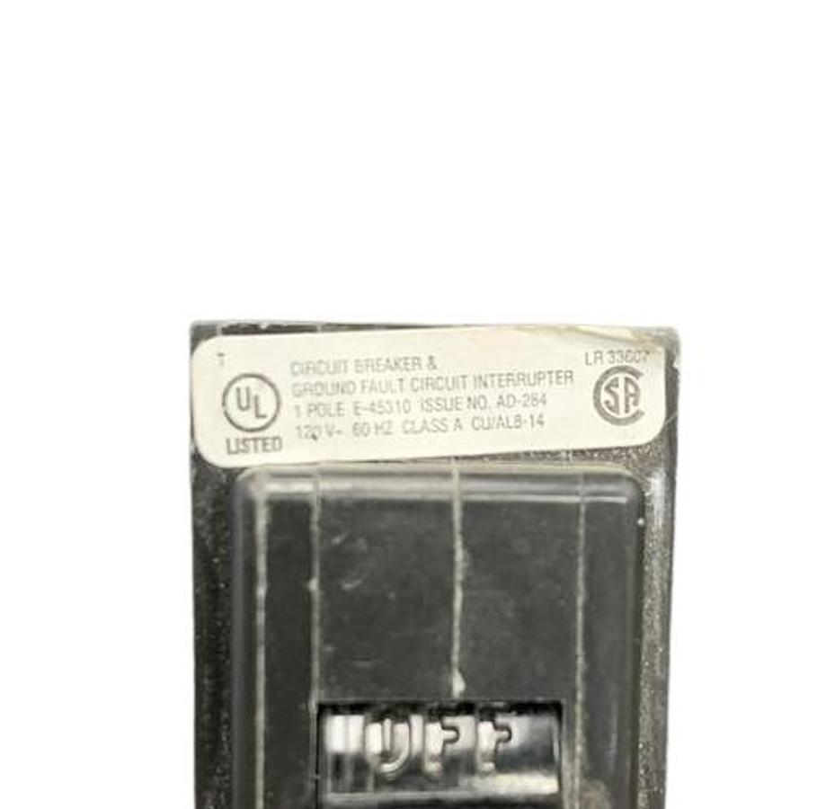 Used Eaton Quicklag 20 Amp GFCI Circuit Breaker – 1 Pole 