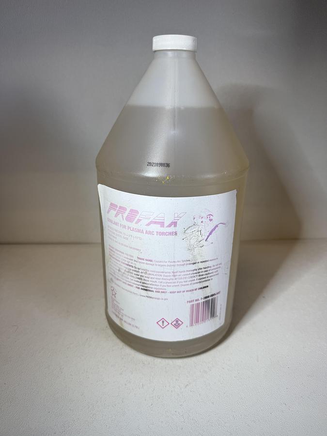 Used PROFAX 7-2850 Coolant for TIG & Plasma Arc Cutting Torches 50/50 Blend GHA-8