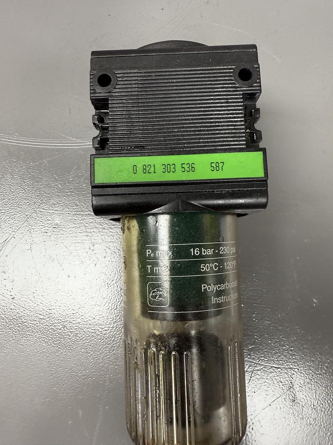 Used Bosch Rexroth Aventics 0 821 303 536 587 Pneumatic Valve GHC-39