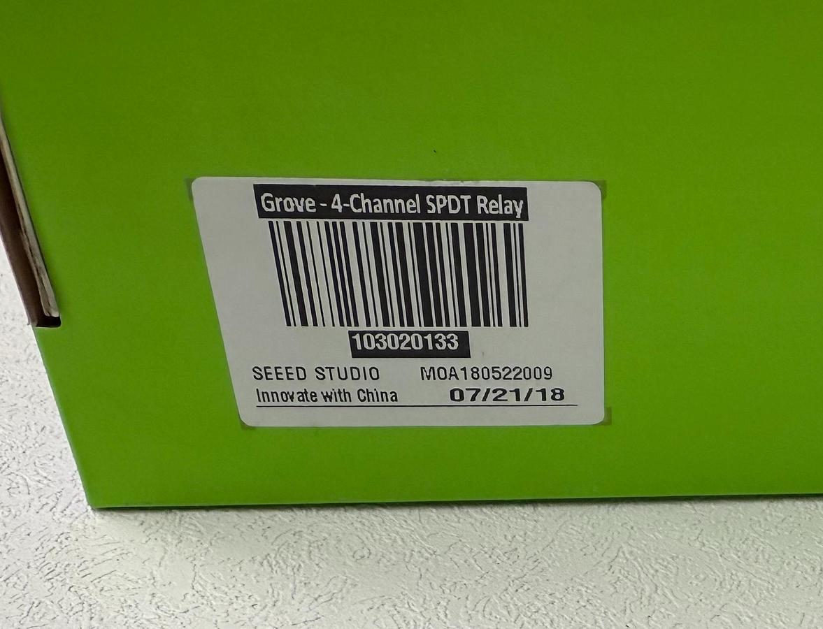 Used Grove - 4-Channel SPDT Relay MOA180522009 GHC-30 