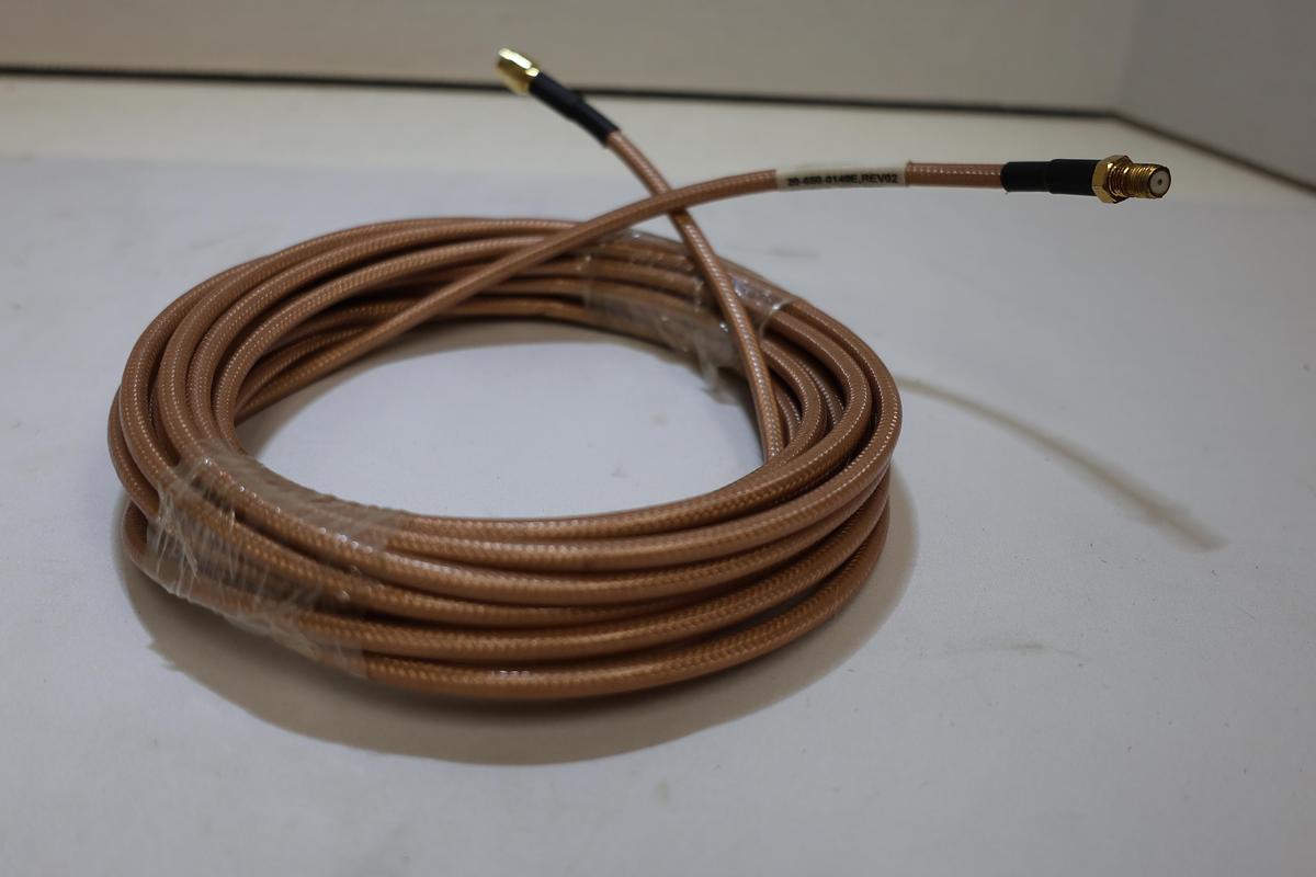 20-650-0140E REV02 RF Coax Cable Assembly SMA Male/Female 15 Ft New Tested