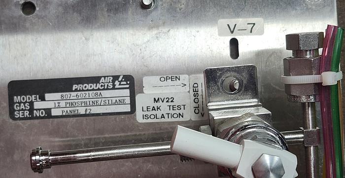 Used Ewal 4875404 3-Piece Pneumatic Actuated Valve Assembly W/Ball Valve & Transducer GHA-52