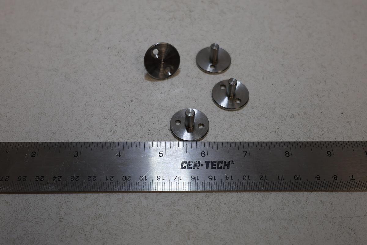 Lot of 4 Bystronic 4-06144 Torsion Locks Verdrehsicherung New OEM