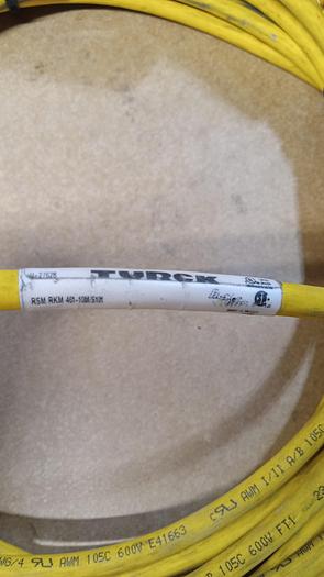Used Turck RSM RKM 461-10M/S101 U-27628 Cordset GH504