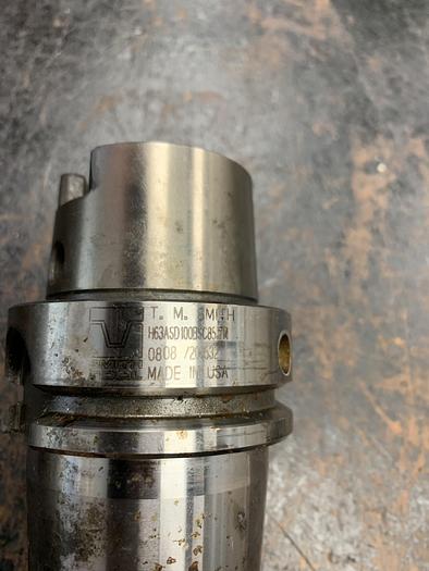 Used T.M. Smith H63ASD100BSC85.7M Shrink Fit Tool Holder GHA-gs38