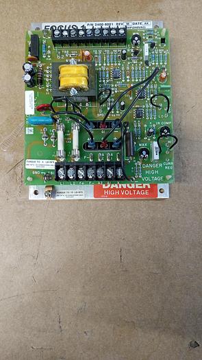 Used CT Drives Inc. Focus 1 P/N2400-8001 REV.M Control Equipment Board GH502