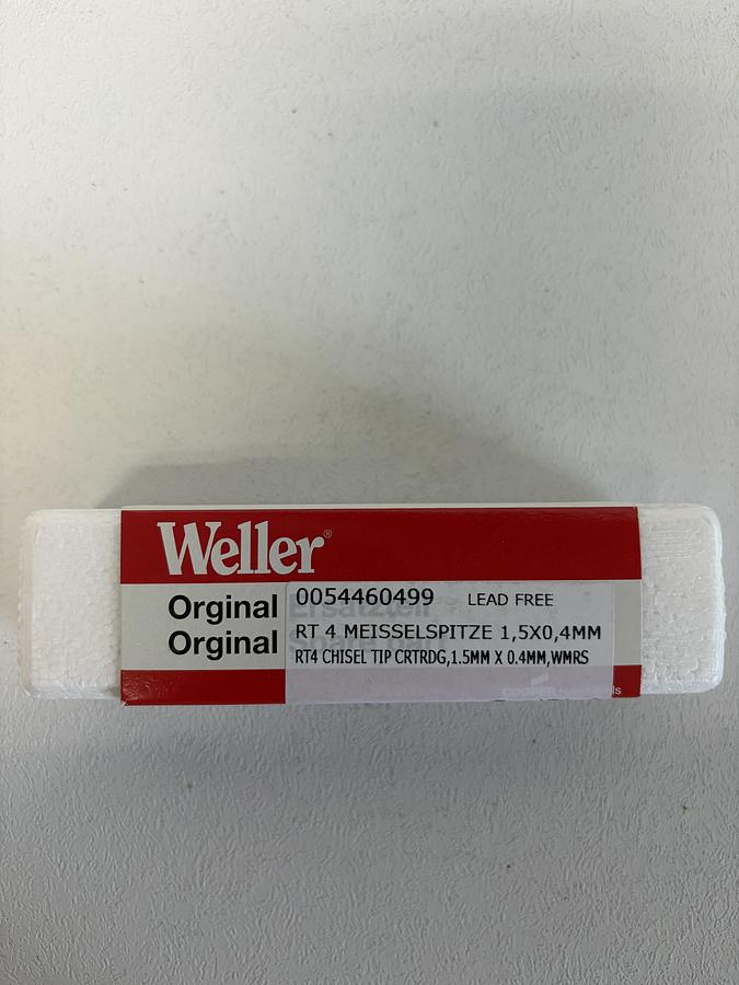 Used Weller Chisel Tip RT4 1.5mm x 0.4mm 
