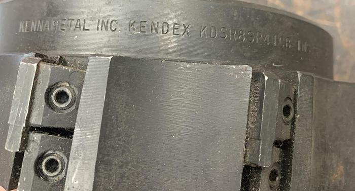 Used Kennametal KDSR8SP41CB Double Positive Face Mill 1000 Max RPM GHA-76