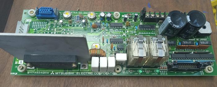 Used Mitsubishi WTSA-02-DWC Circuit Board BY171A524G51A - GHA-18