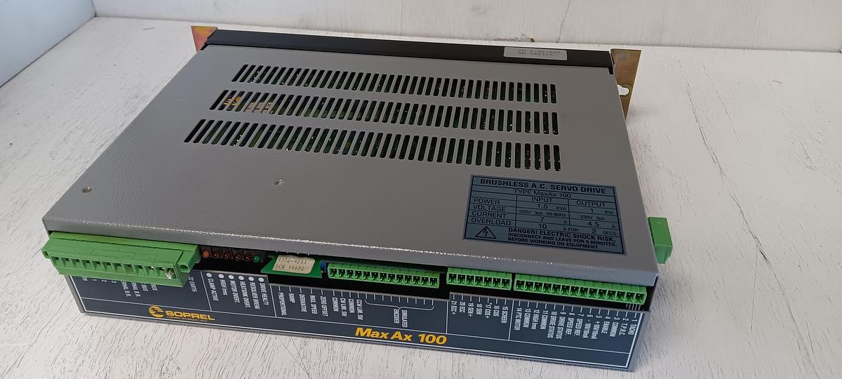 Used Control Techniques Max Ax 100 Brushless a.c. Servo Drive 7.31.810 GHA-180