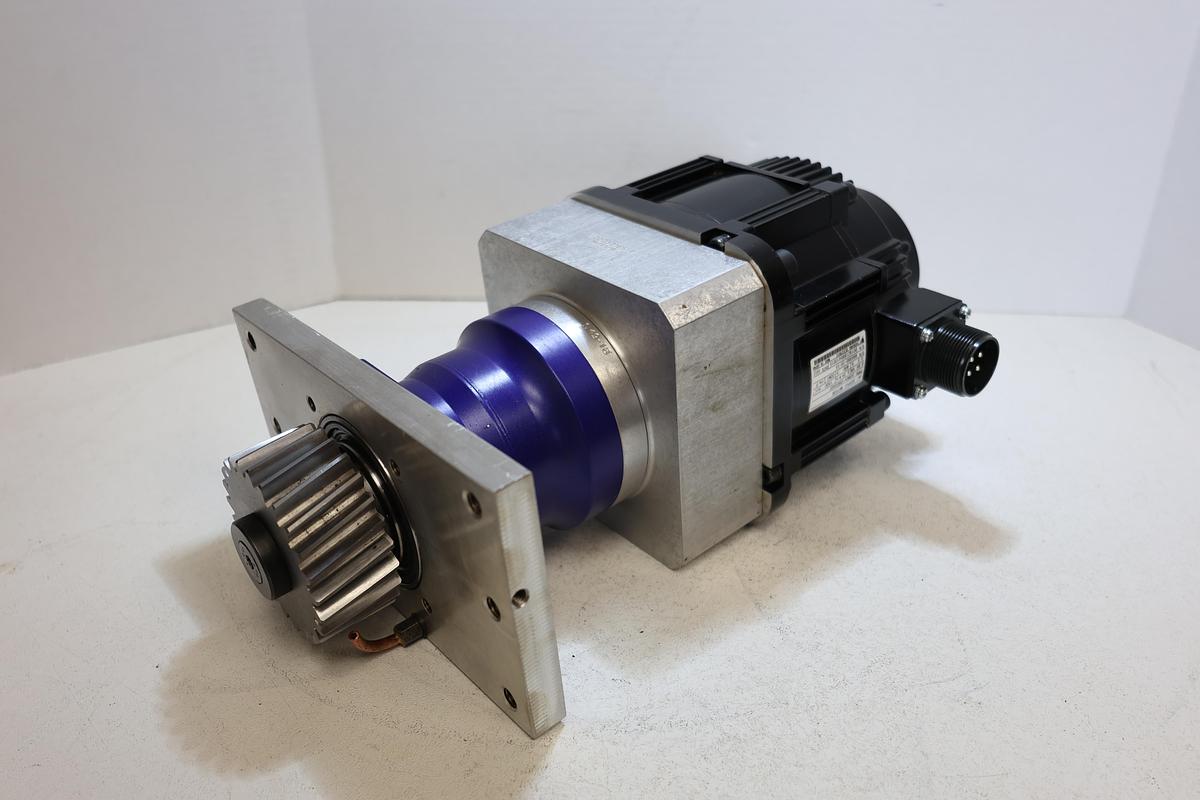 Used Yaskawa SGMGV-09D3A6F Servo Motor Wittenstein SP 075S 10:1 Gearbox