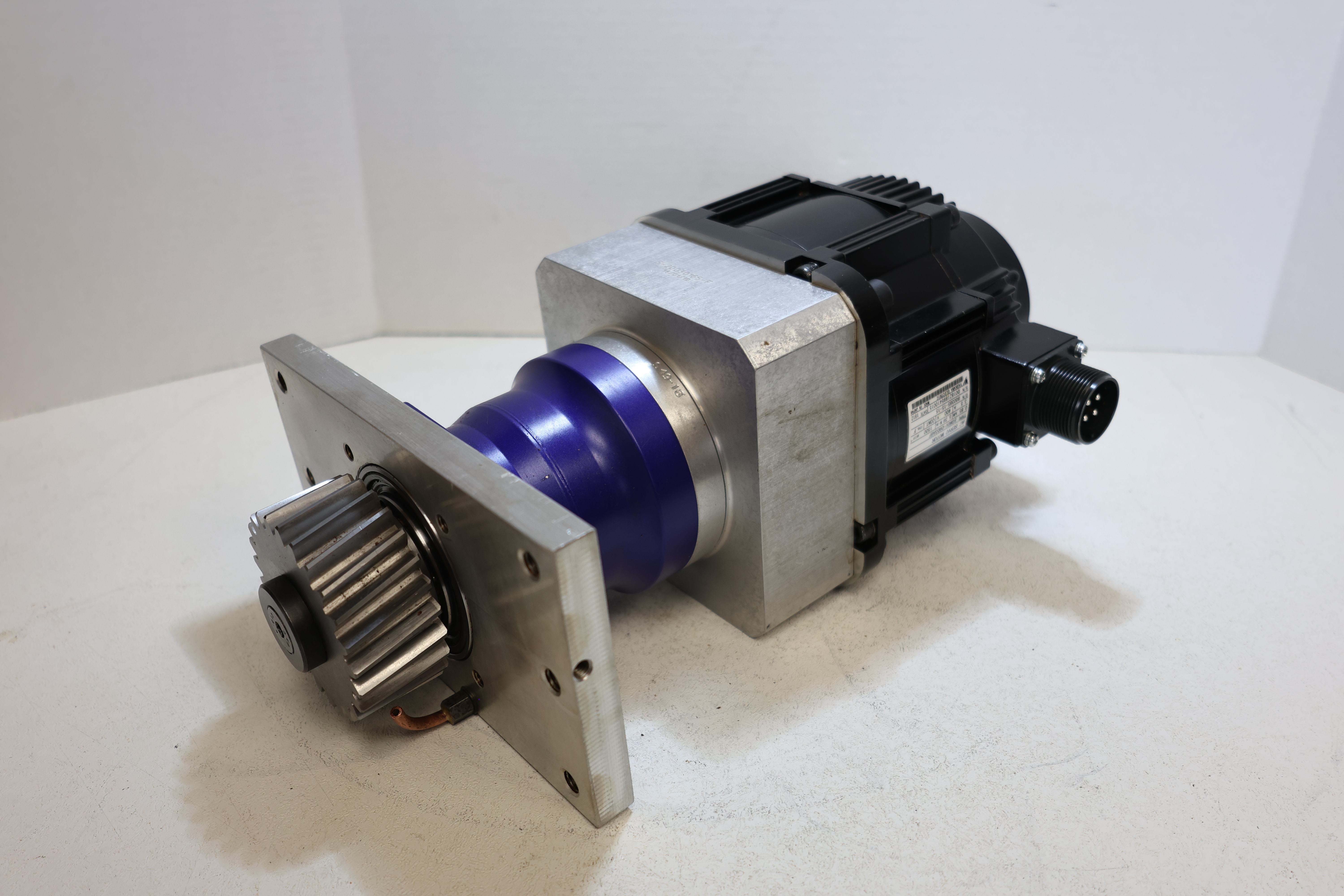 Used Yaskawa SGMGV-09D3A6F Servo Motor Wittenstein SP 075S 10:1 Gearbox
