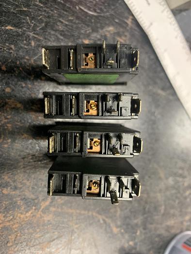 Used Weber Unimat t12-221 Circuit Breaker 4 pack GHA-dwr 4