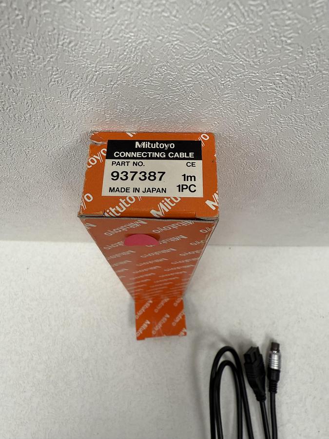 Used (NEW) Mitutoyo 937387, Digimatic Cable, 40" 6 Pin Type GHC-24