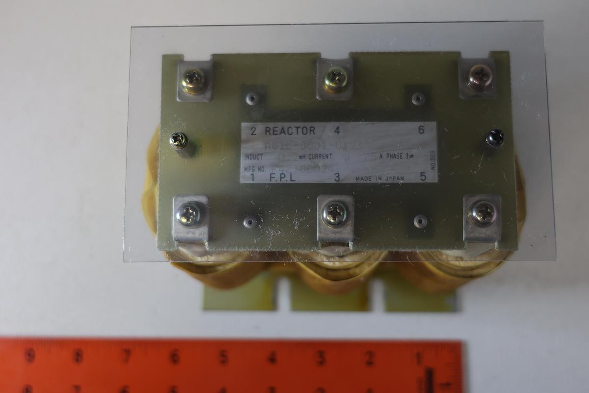 Used Fanuc Reactor A81L-0001-0123 – Genuine OEM CNC Component GHA 181